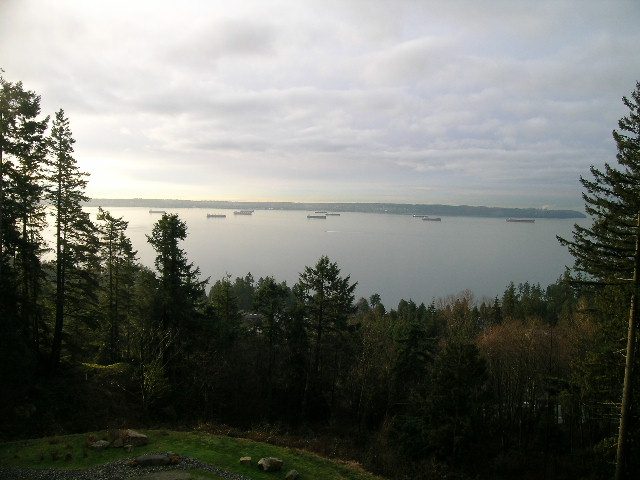 Furnished 2-bedroom + den with stunning city view and lush forest backdrop. - 602 - 3355 Cypress Place, West Vancouver