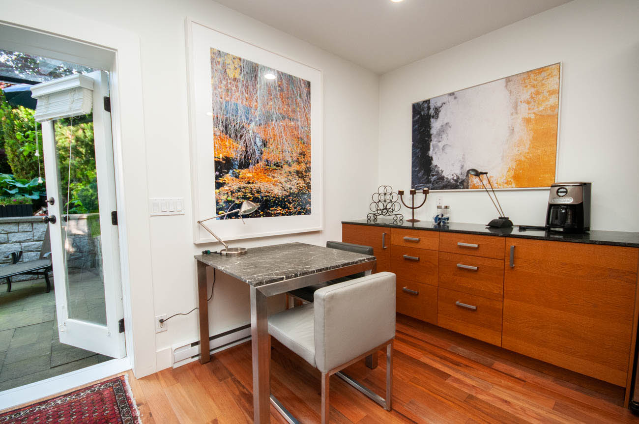 Heritage Style Furnished Townhome For Rent in Kitsilano