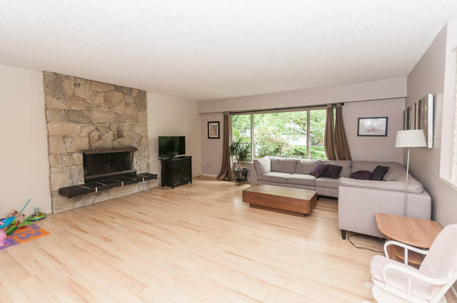 spacious north vancouver house in lynn valley with a fully fenced yard