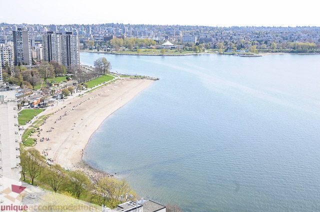 Spacious 1-bedroom condo with stunning city view and waterfront access. - 1802- 2055 Pendrell, Vancouver Downtown