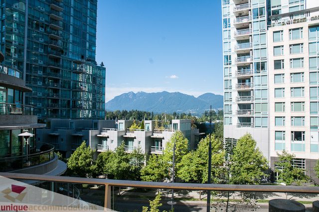 Furnished 2-bedroom + den with city view and modern decor. - 302 - 1409 W Pender, Vancouver Downtown