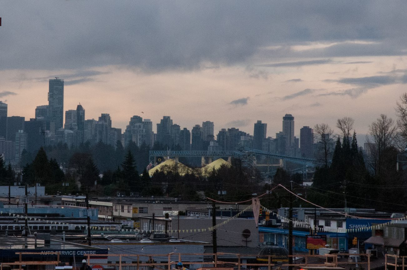 Furnished 2-bedroom condo with city view and modern decor. - 507-1677 Lloyd Avenue, North Vancouver