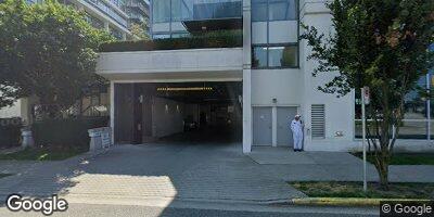 Street view of 606 - 1777 West 7th Ave