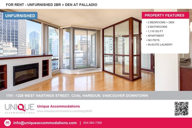 1701 -1228 West Hastings Street - Condo - Coal Harbour - Photo 1 of 42