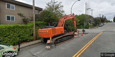 Street view of 408 East 2nd Street