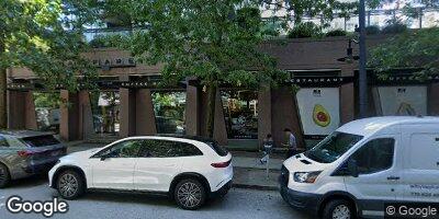 Street view of 1504 - 1205 W Hastings Street