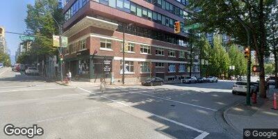 Street view of 606 - 1318 Homer St