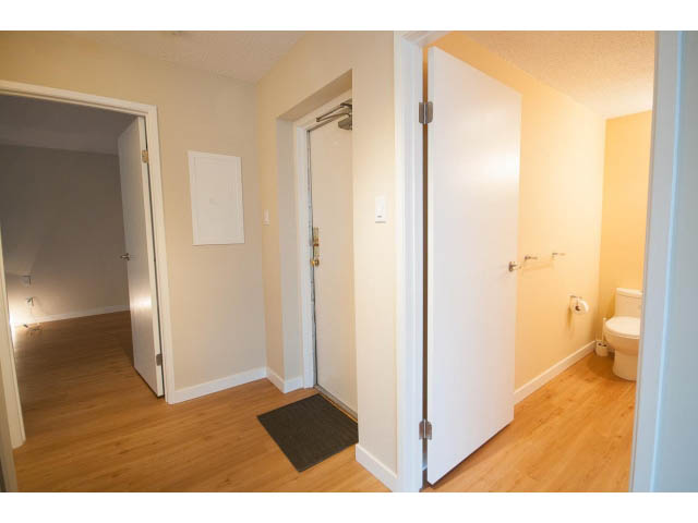 Bright and airy 1-bedroom condo with hardwood floors and a modern bathroom. - 14 - 1201 Lamey's Mill Rd., Vancouver West Side