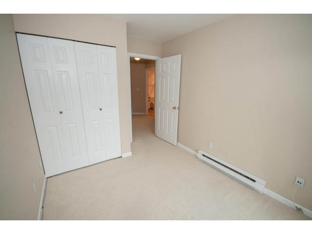 Bright living room with beige walls, carpeted floor, and white closet doors. - 1962 West 11th Ave, Vancouver West Side