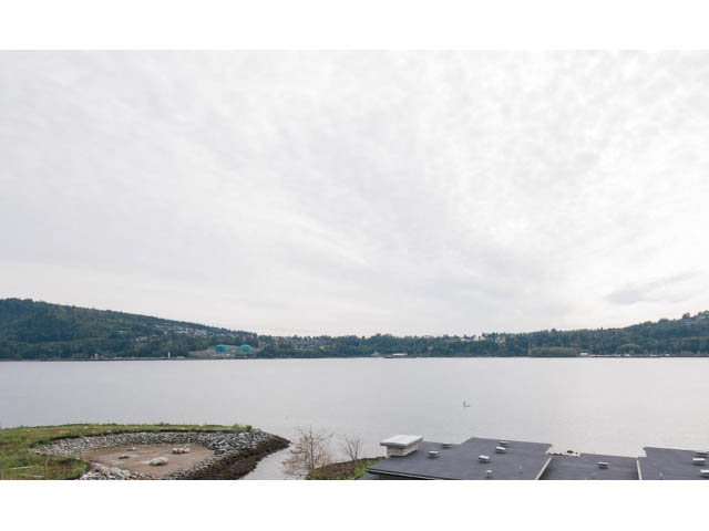 Furnished 2-bedroom + den with a serene view of the water and hills. - 303 - 3825 Cate's Landing, North Vancouver