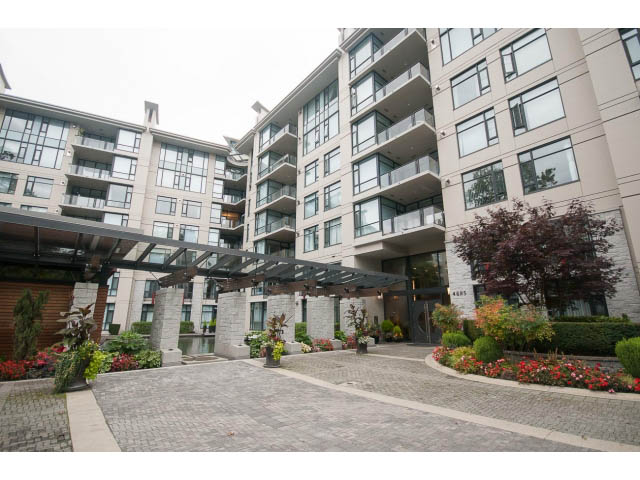 Furnished penthouse with large windows, modern design, and garden view. - 708 - 4685 Valley Dr, Vancouver West Side