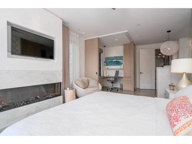 Spacious 4-bedroom + den house with modern kitchen, marble countertops, and cozy living area. - Address WITHHELD, West Vancouver