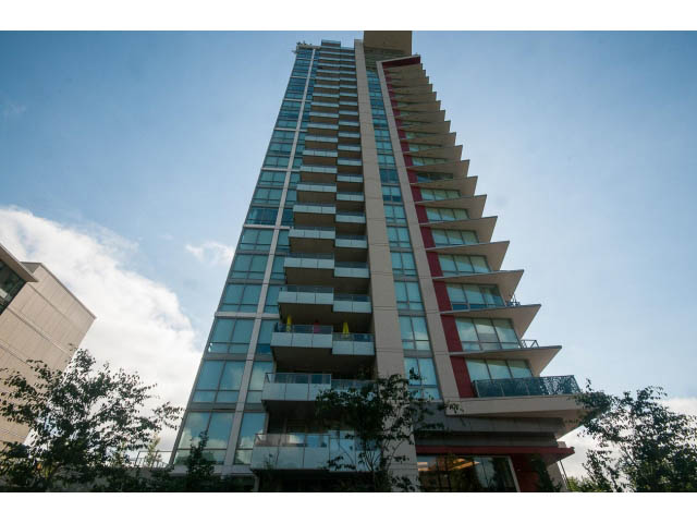 Furnished 2-bedroom + den condo with modern balconies and city views. - 2401 - 1550 Fern Street, North Vancouver