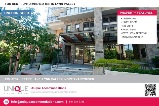 Property listing photo. - 203 -2785 Library Lane, North Vancouver