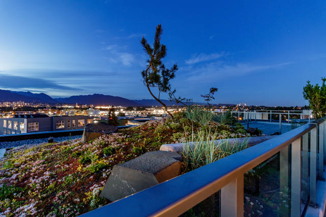 Penthouse living with a stunning city view and lush rooftop garden. - 805 -  210 E 5th Avenue, Vancouver East Side