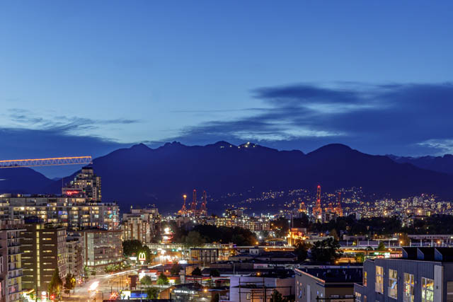 Bright penthouse with stunning city view and modern furnishings. - 805 -  210 E 5th Avenue, Vancouver East Side