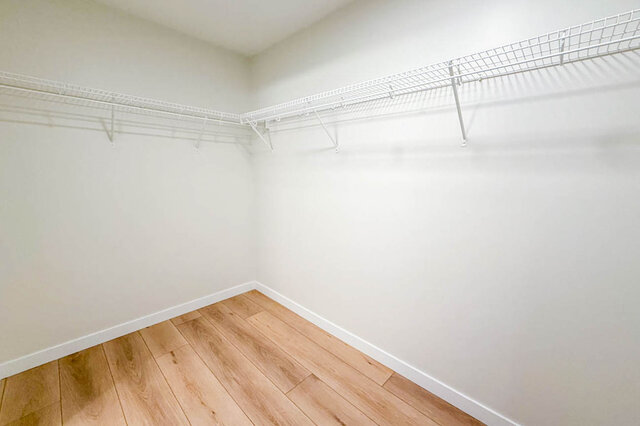 This other room has hardwood floors and wire shelving. - G 3- 2030 East 20th Ave, Vancouver East Side