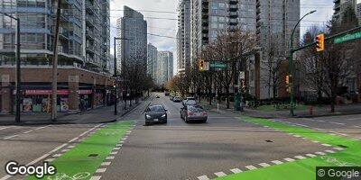 Street view of 3006 - 33 Smithe Street