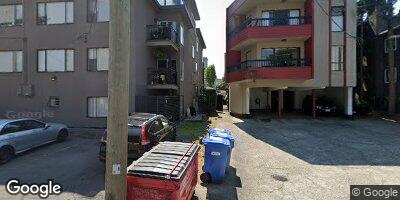 Street view of 301-1633 West 11th Ave