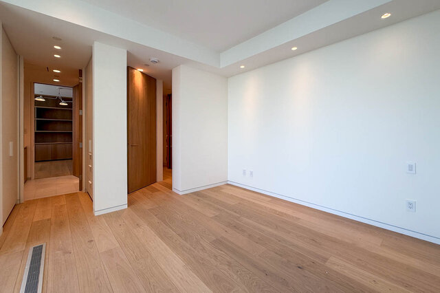 Spacious living area with hardwood floors and recessed lighting. - 2390 Westhill Drive, West Vancouver