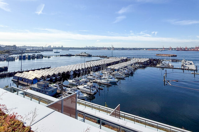 Property listing photo. - 406-777 Harbour Way, North Vancouver